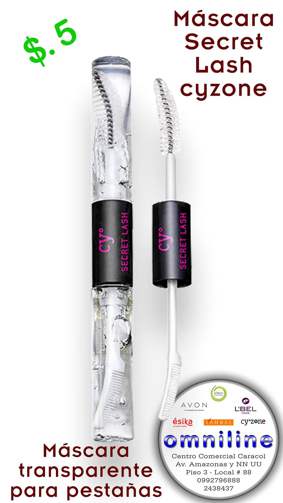 MÁSCARA CY SECRET LASH