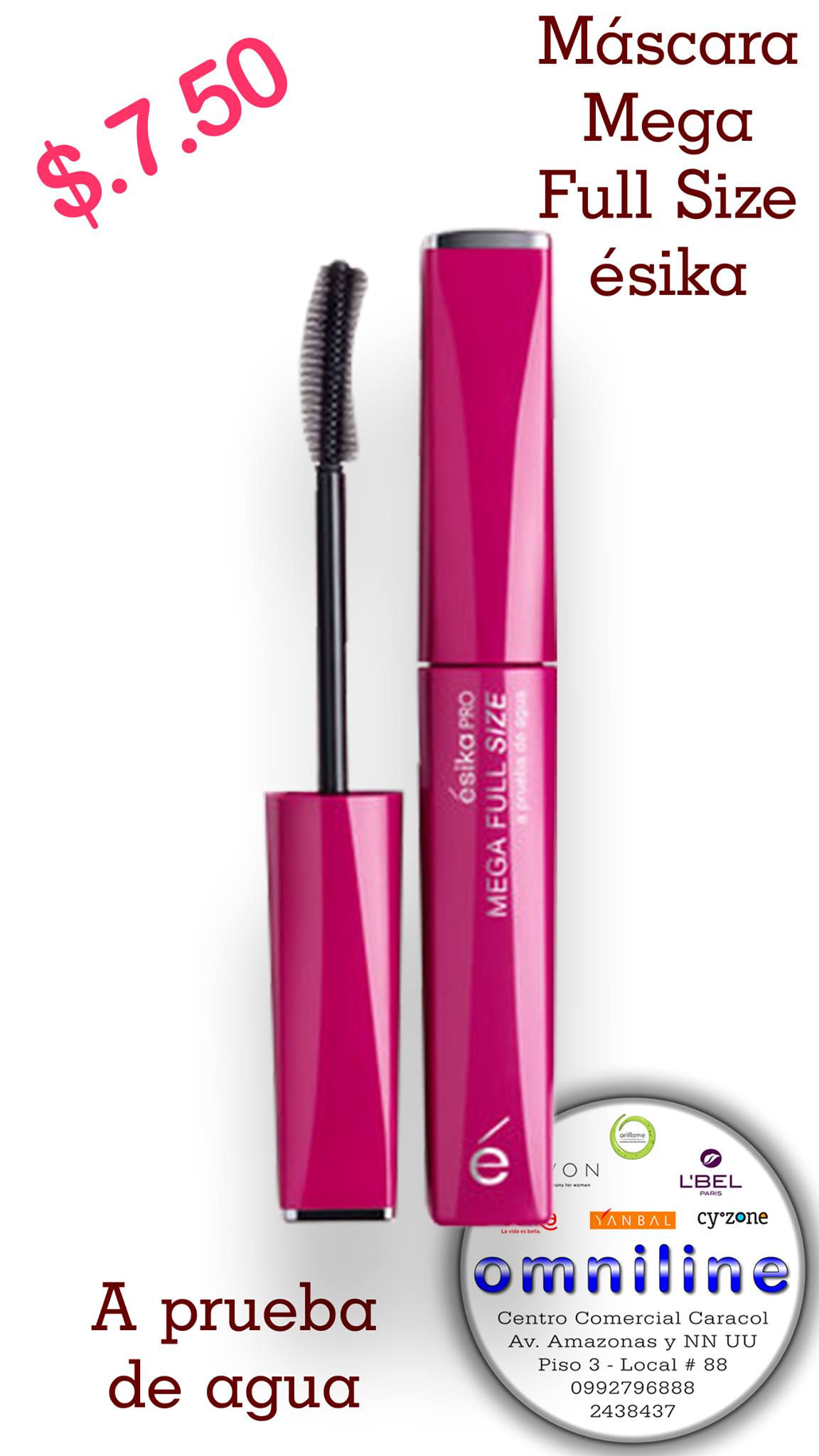 MÁSCARA MEGA FULL SIZE A PRUEBA DE AGUA