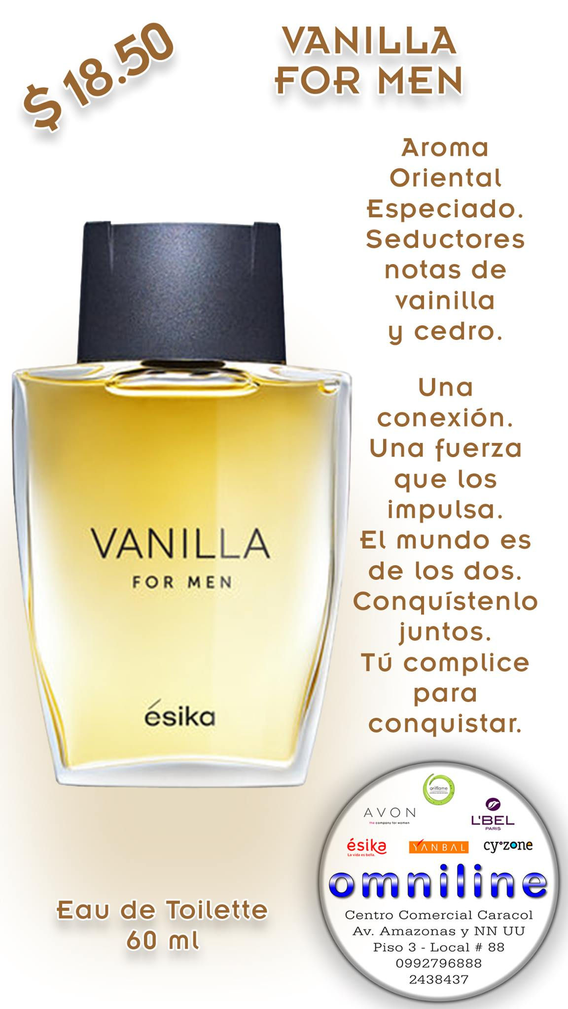 VANILLA FOR MEN