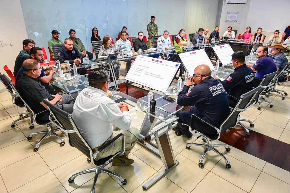 Autoridades y Grupo Interinstitucional coordinan operativo de seguridad para la Rodada Día Mundial de la Bicicleta y la Cabalgata y Concierto del Día del Padre en Culiacán