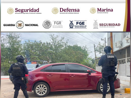 Tras reporte oportuno, el Grupo Interinstitucional recupera un vehículo que fue despojado esta mañana en Culiacán