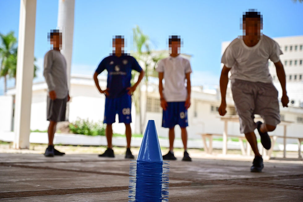 Con activación física y deporte, adolescentes del CIA se suman al programa “Ponte Pila”