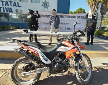 Civil con arma de fuego es detenido por el Grupo Interinstitucional en Culiacán