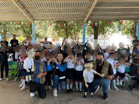 Niñas y niños de Villa Juárez aprenden a prevenir el acoso escolar a través del juego y los valores
