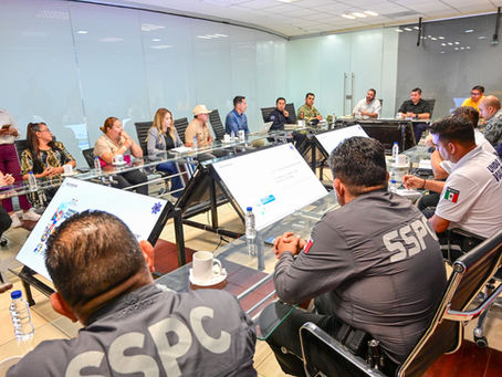 Autoridades de los tres órdenes de gobierno preparan trabajos de seguridad para los próximos eventos en Altata, Navolato, que se realizarán en el mes de marzo