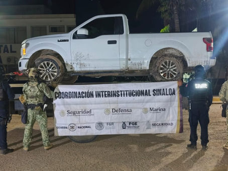 En posesión de armas largas, cargadores, cartuchos y un vehículo robado, un civil fue detenido por el Grupo Interinstitucional en Villa Juárez