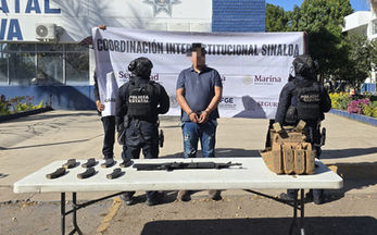 En Costa Rica, el Grupo Interinstitucional asegura a un civil con un arma larga, cargadores, cartuchos y un chaleco táctico