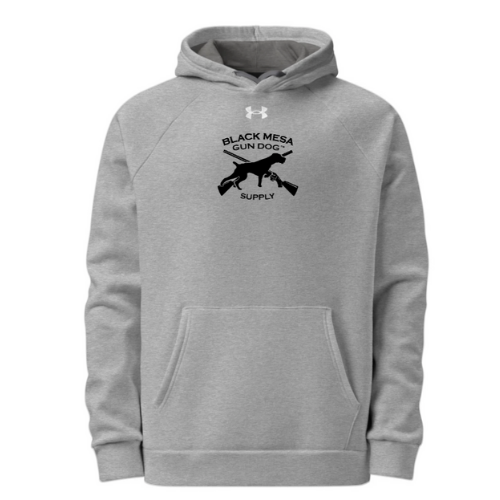 Black Mesa Gun Dog Supply Mens Under Armour Hoodie-Gray