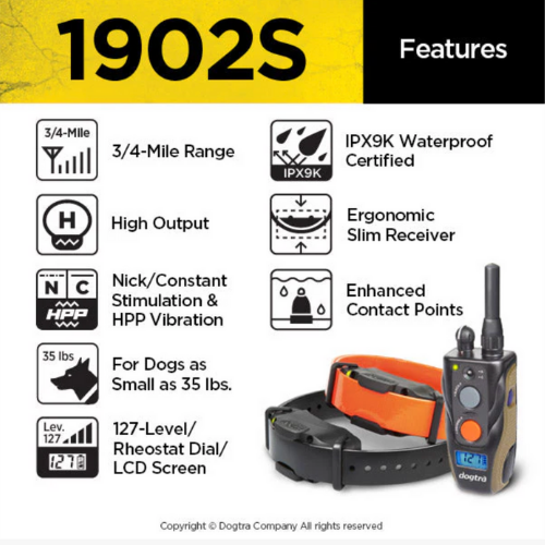 Dogtra 1902S E-Collar Bundle Training System