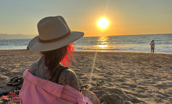 The ocean is my peace