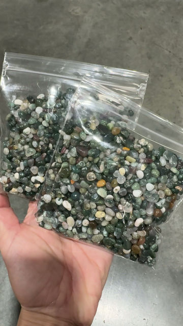 Jasper Mix Crystal Gravel Pack of 2 