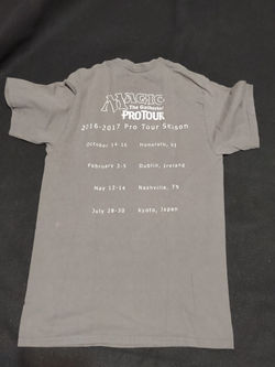2016 2017 PRO TOUR SHIRT BACK