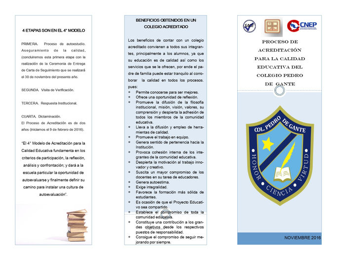 Información de acreditación