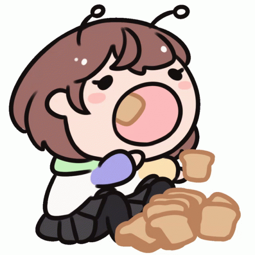 From KlickPin CF Amicyberspace Eat Bread Sticker - Amicyberspace Eat Bread - Descubrir y c