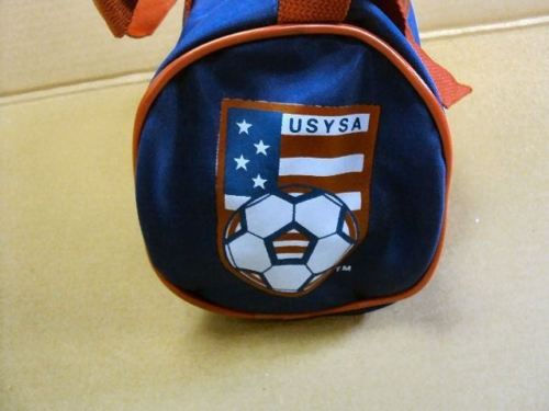 Thumbnail: Small USYSA Childrens Canvas Soccer Zippered Soccer Bag NEW!!
