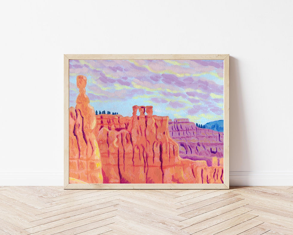 Thumbnail: Bryce Canyon National Park Print | National Park Art Print | Giclée Print