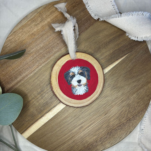 Pet Portrait Ornaments
