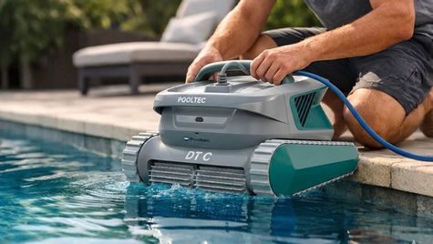 Como instalar robô limpa piscina automático