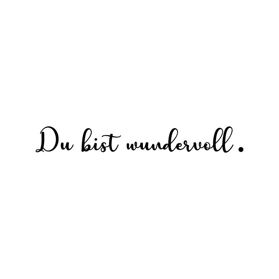 Miniaturbild: Spruch-Aufkleber "Du bist wundervoll." PUNKT