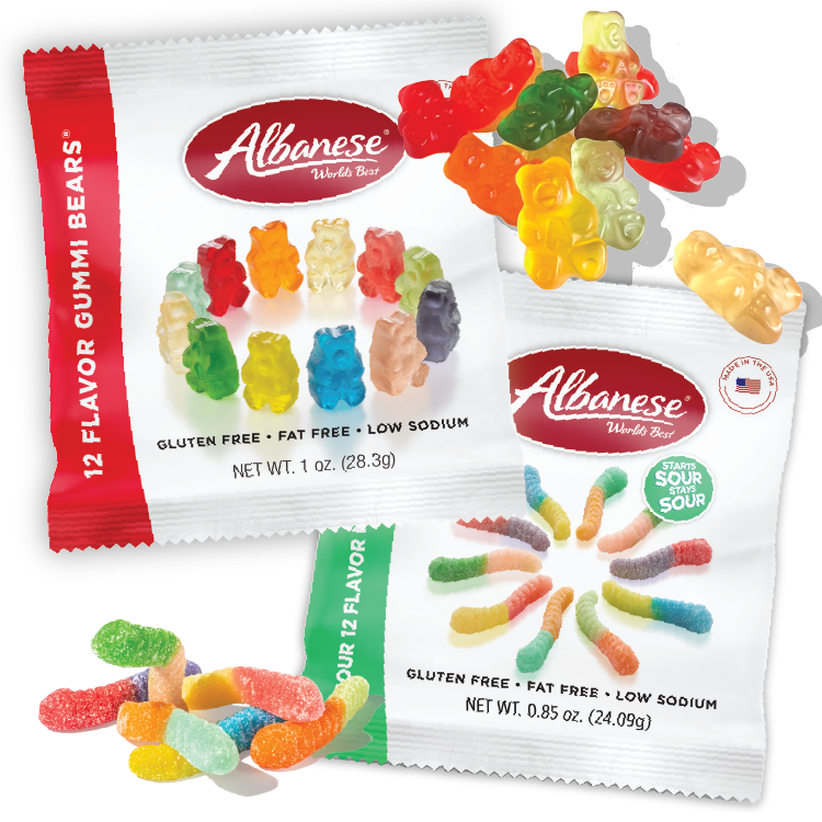Albanese World's Best Sweet & Sour Gummies Fundraiser