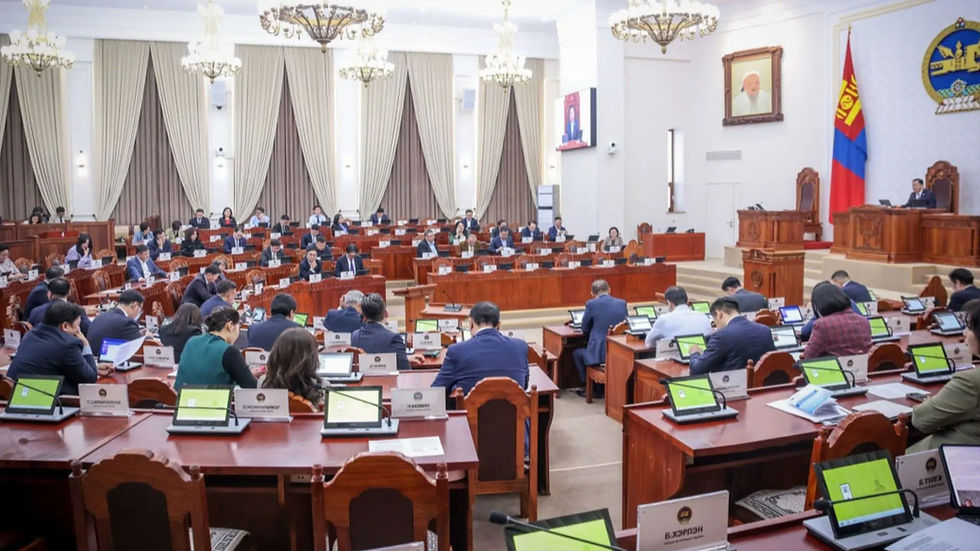 Mongolia parliament discusses budget