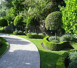 Manicured Garden Path