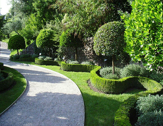 Jardin entretenu
