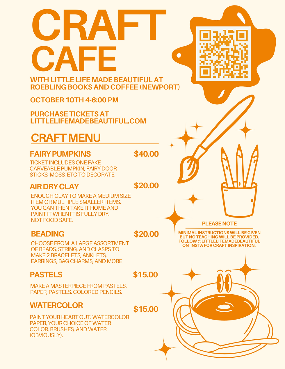 Craft Cafe at Roebling (Newport)