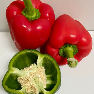 Red and Capsicums