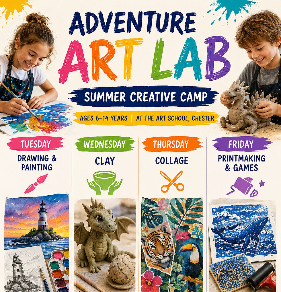 Full Week: 🌎 Adventure Art Lab £225