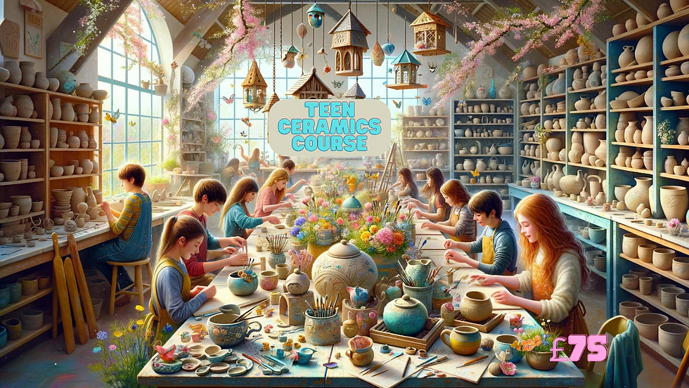 Home Educated Ceramics Course- 11-16yrs