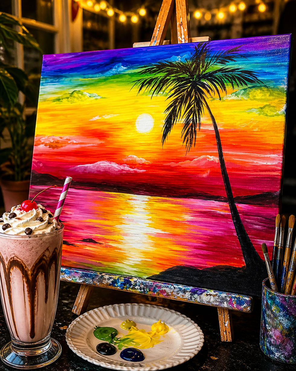 Paint and Shake: Sunset