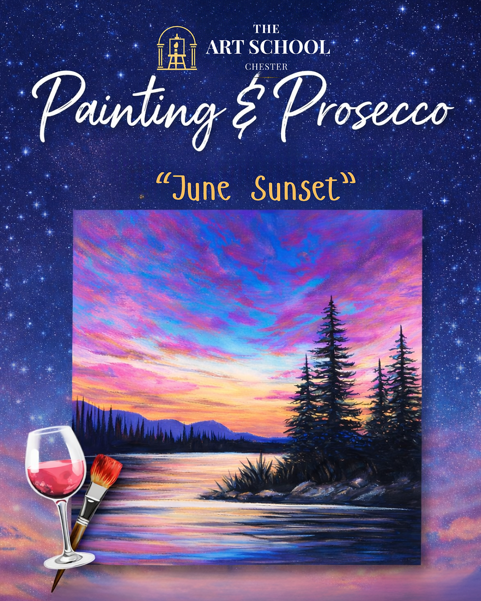 Painting & Prosecco – June sunset £37pp