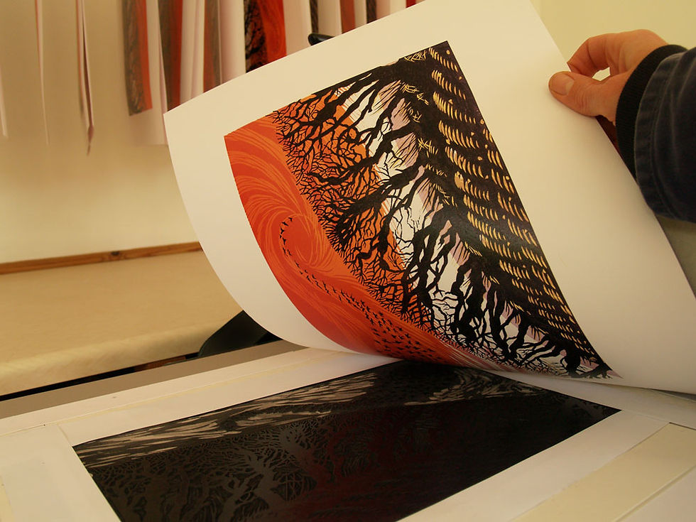 Introduction to Printmaking course - Beginners Level 6 weeks