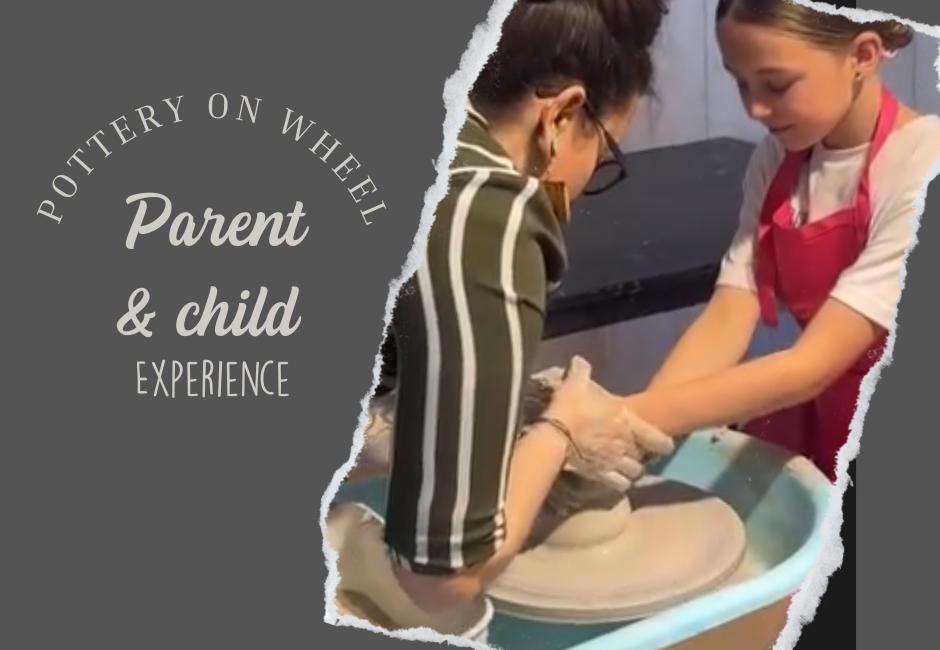 Parent & Child Pottery Wheel Experience £40pp