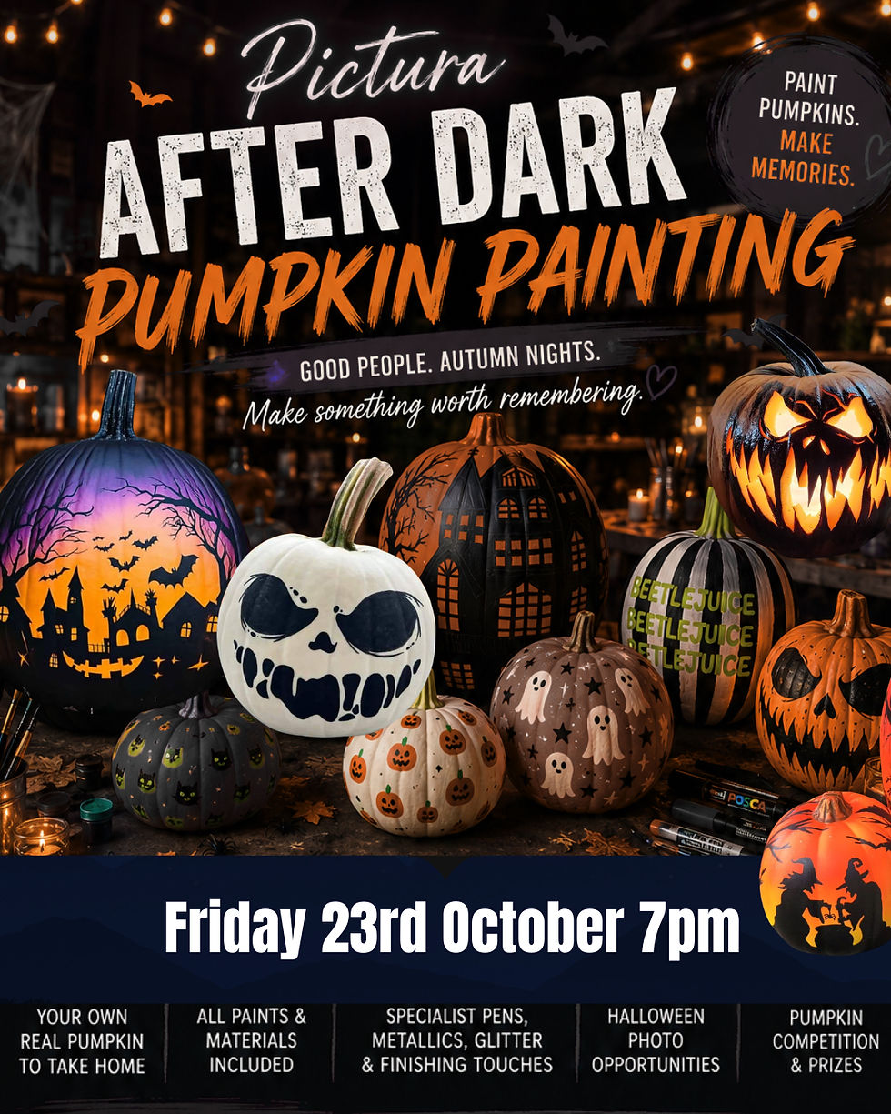 🎃 Pictura After Dark: Pumpkin Painting