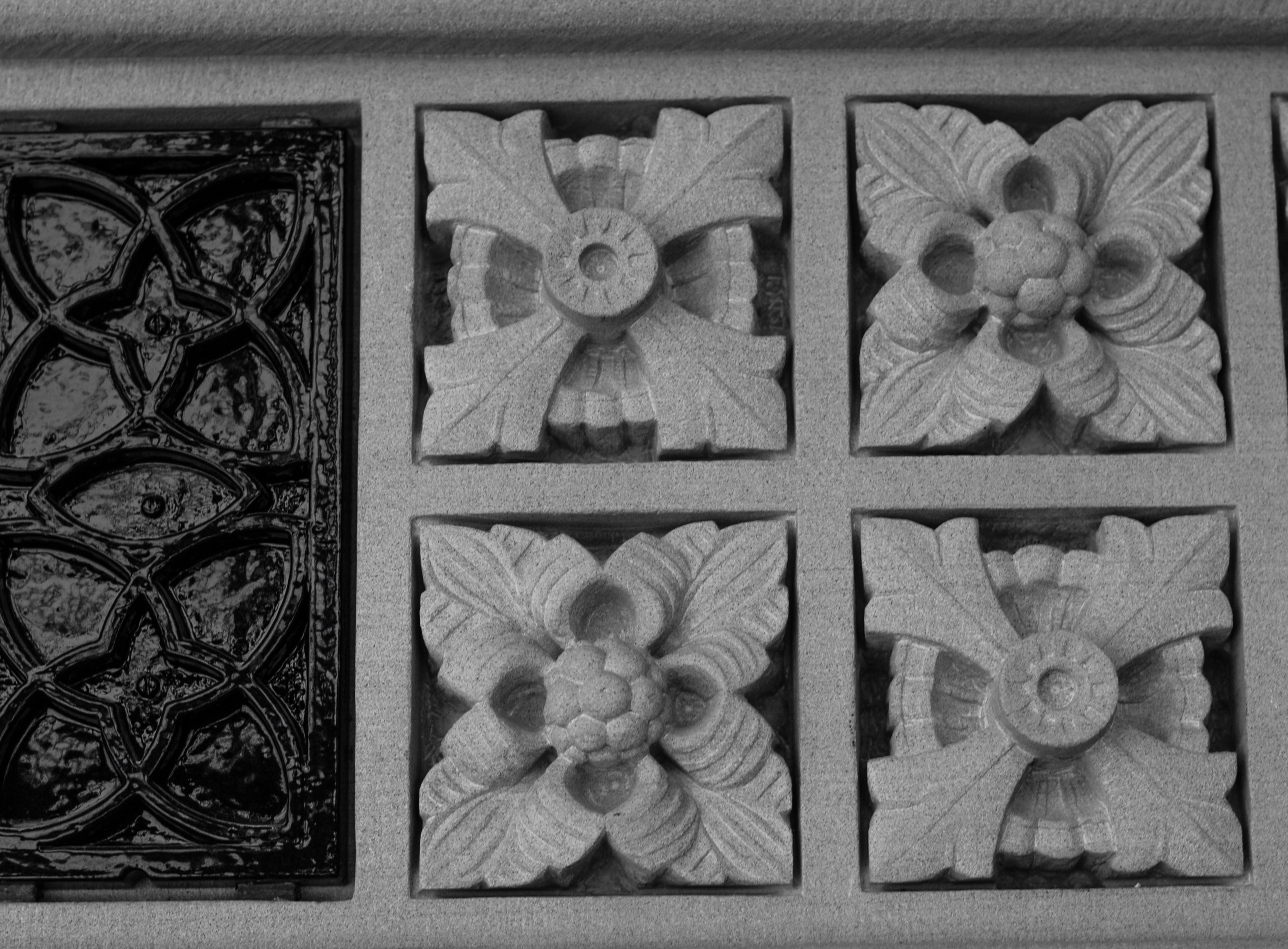 Carved Panel West Block