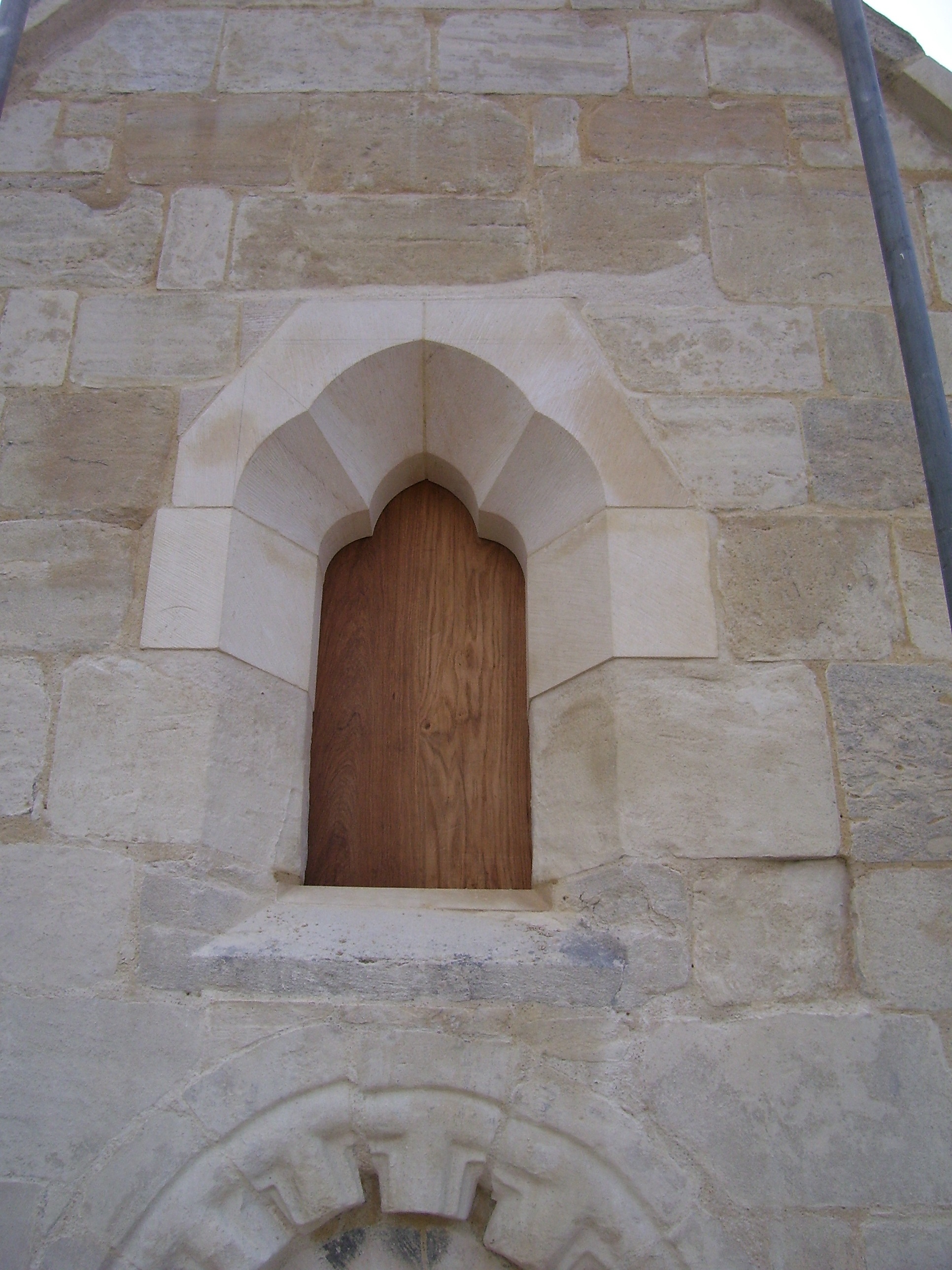 Window opening Gloucester Cathedral