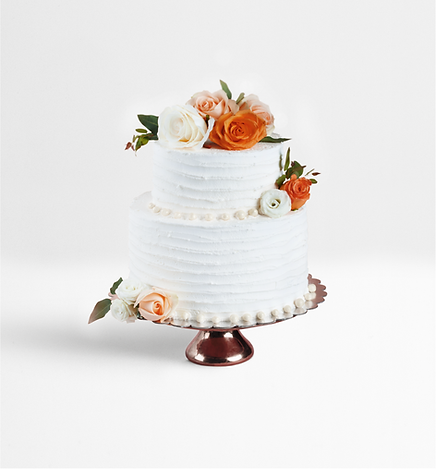 Gâteau décoré en couches
