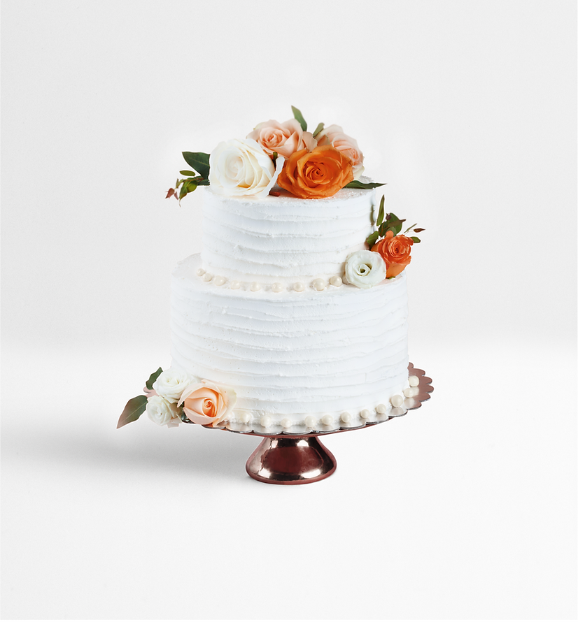 Gâteau décoré en couches    
