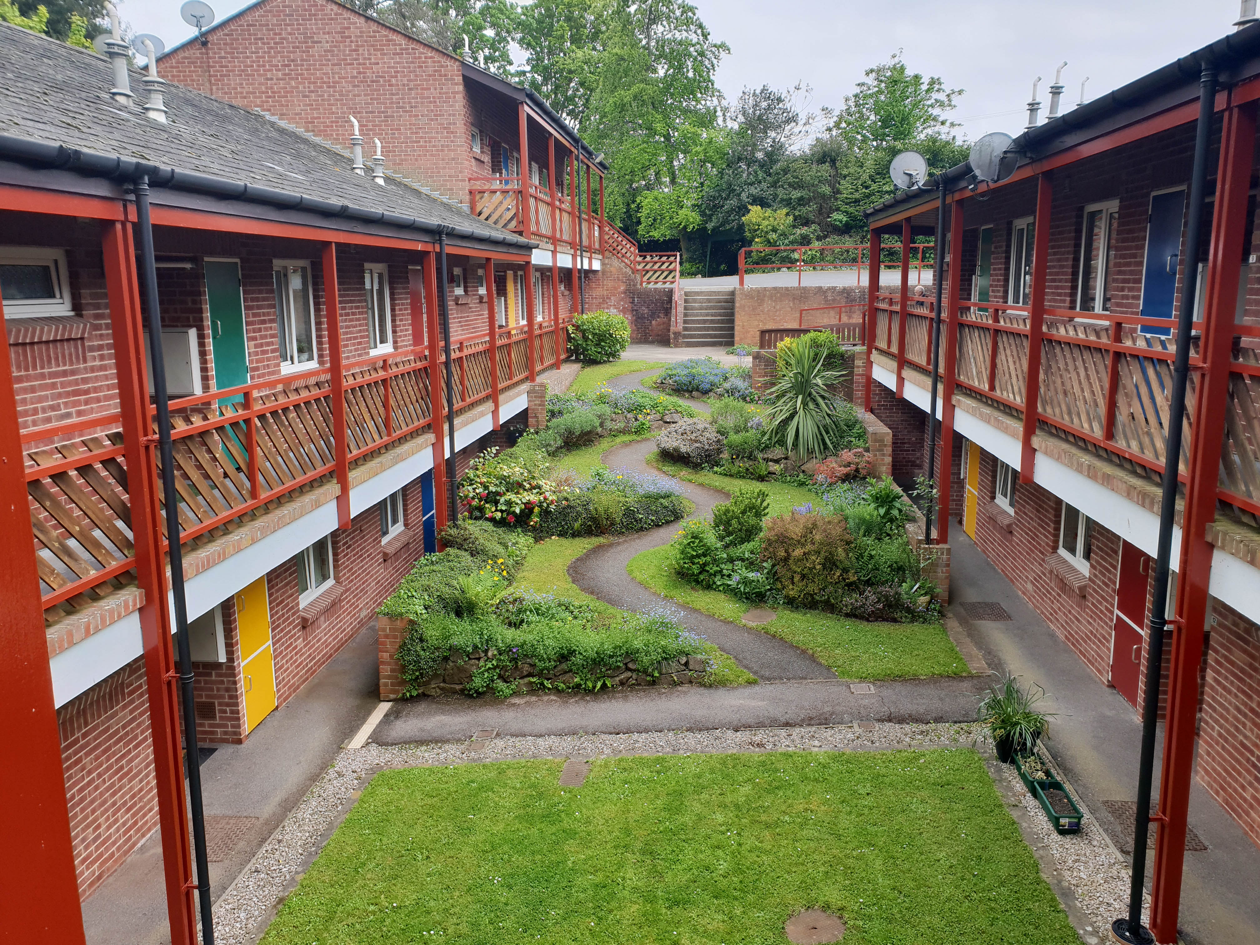 Overbrook Court Yard