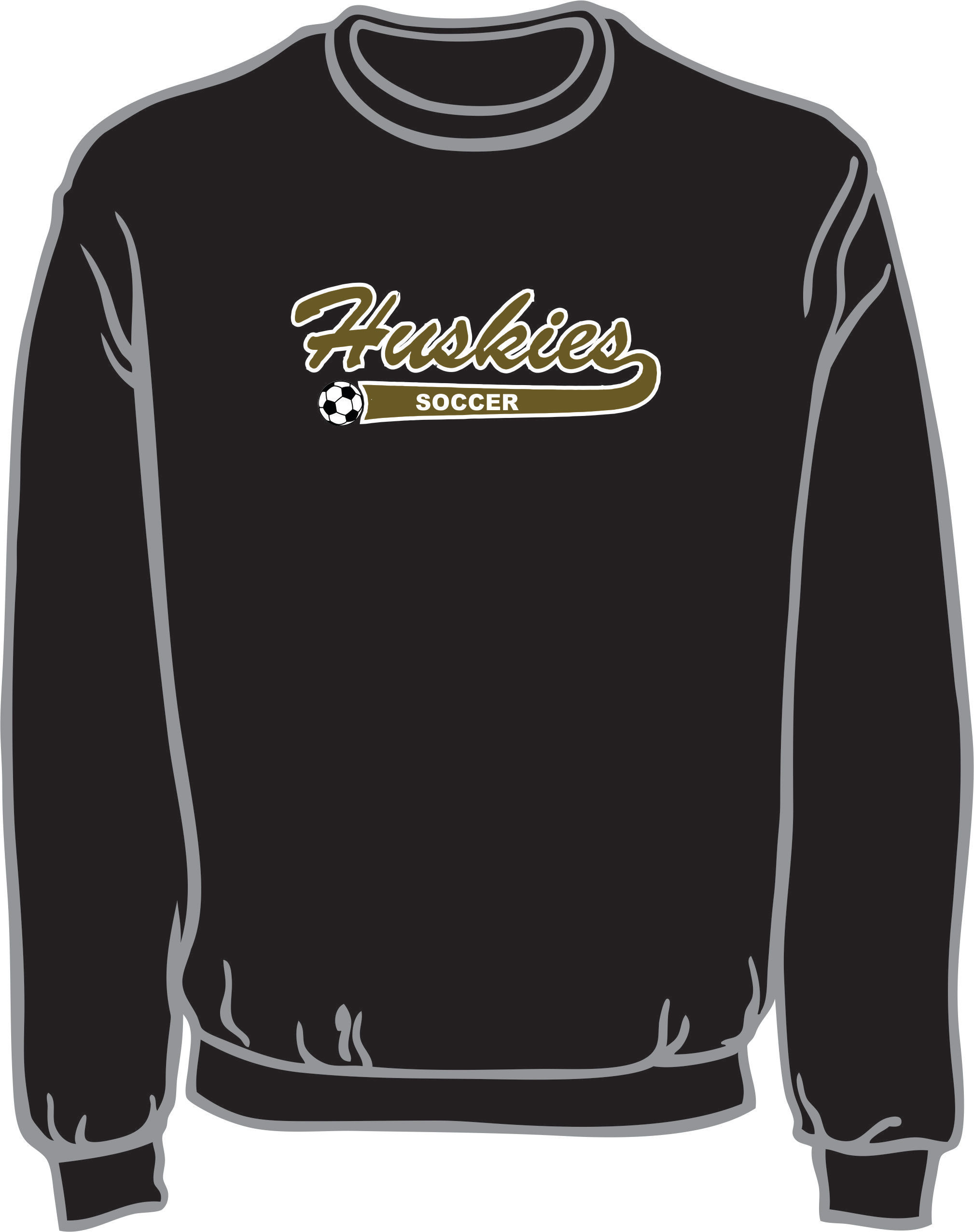 Crewneck Sweatshirt w/Sports Ball