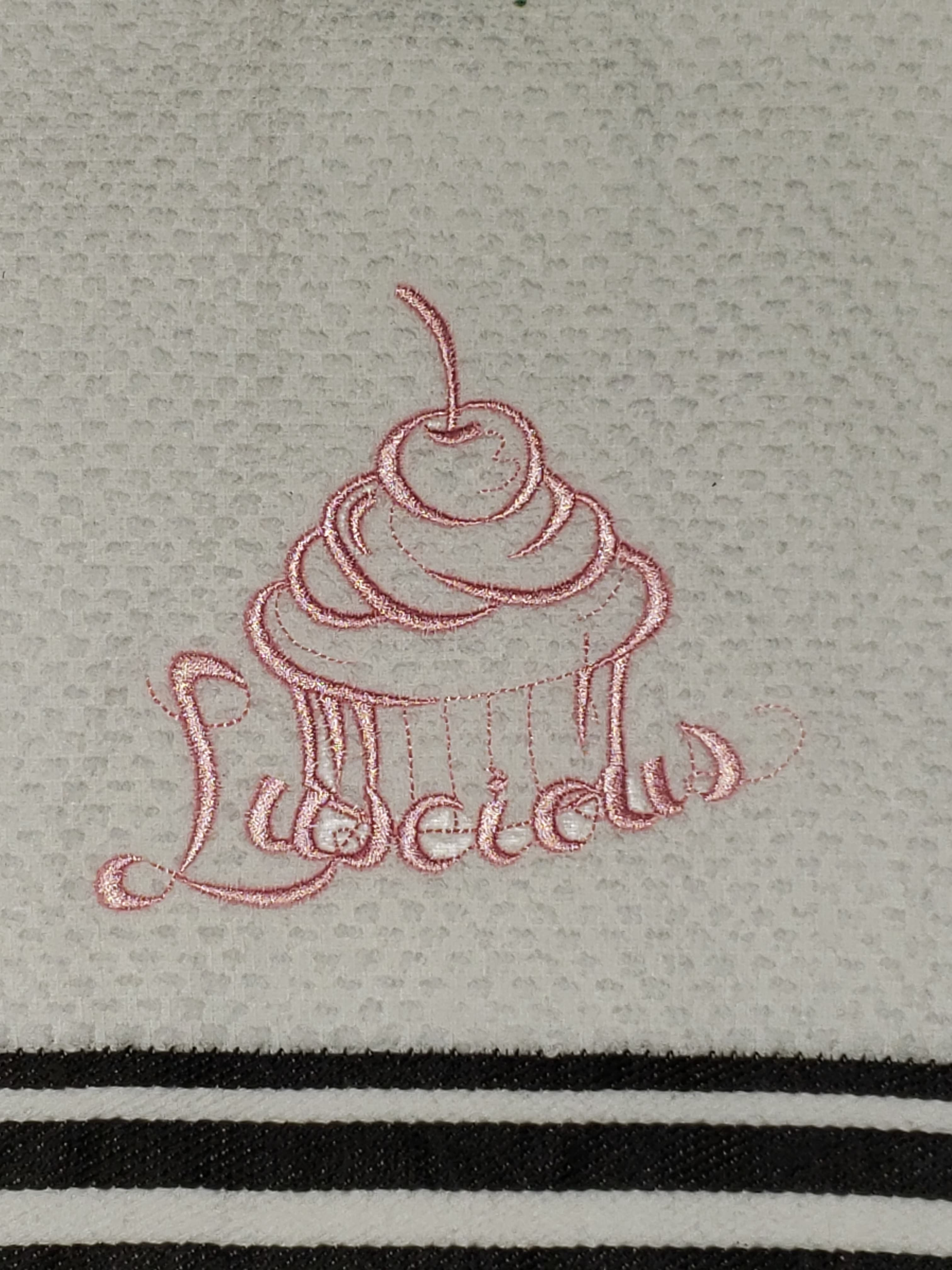 Luscious Cupcake Kitchen Towel