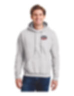 Thumbnail: Std Hoodie 50/50 Dry Blend 12500 - Screen Printed (Full Chest or Left Crest)