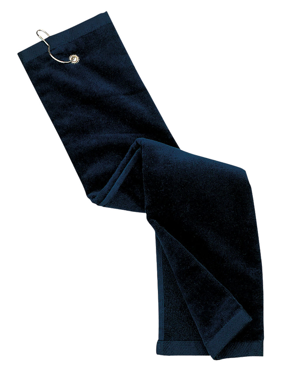 Thumbnail: TW50 Port Authority® Grommeted Tri-Fold Towel - Embroidered Logo