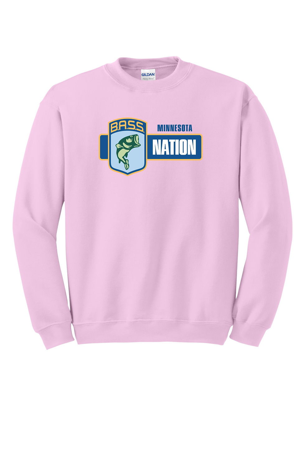 Thumbnail: MNBN Long Sleeve 50/50 Blend Tshirt- Screen Printed (Full Chest or Left