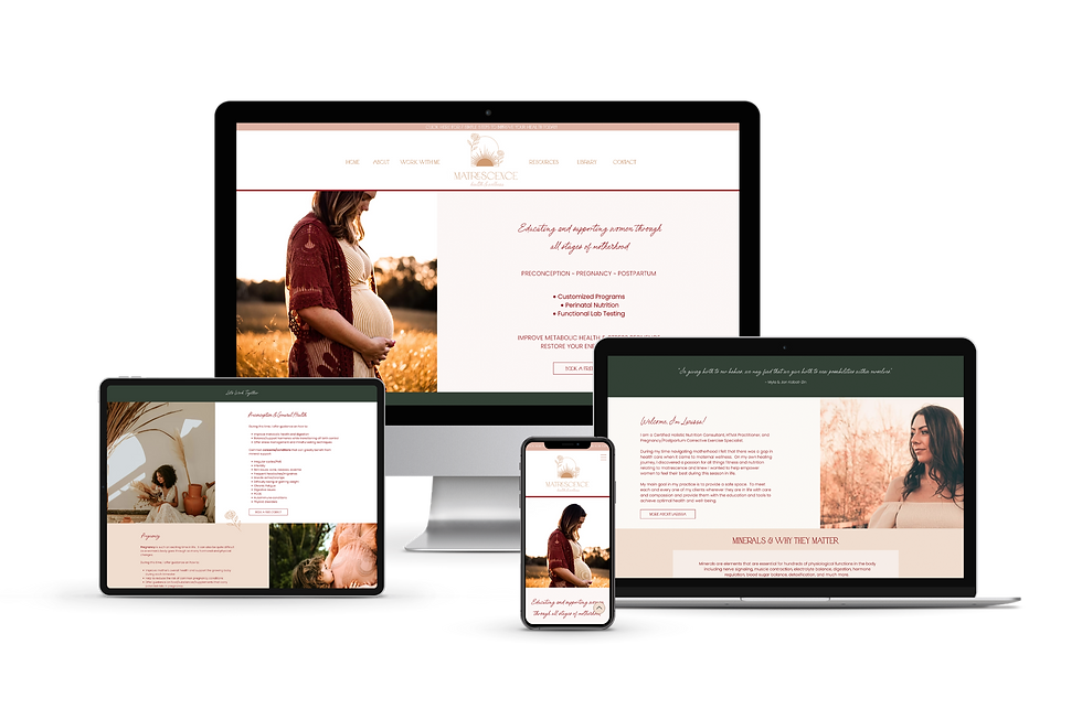 Branding & Website Design for a Holistic Wellness Practice in Texas