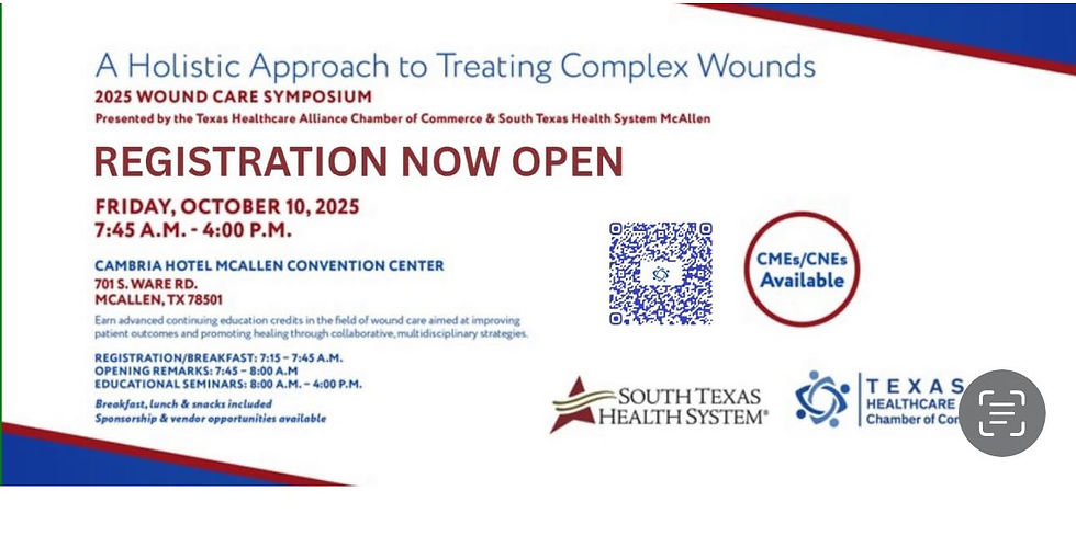 A Holistic Approach to Treating Complex Wounds "2025 Wound Care Symposium"