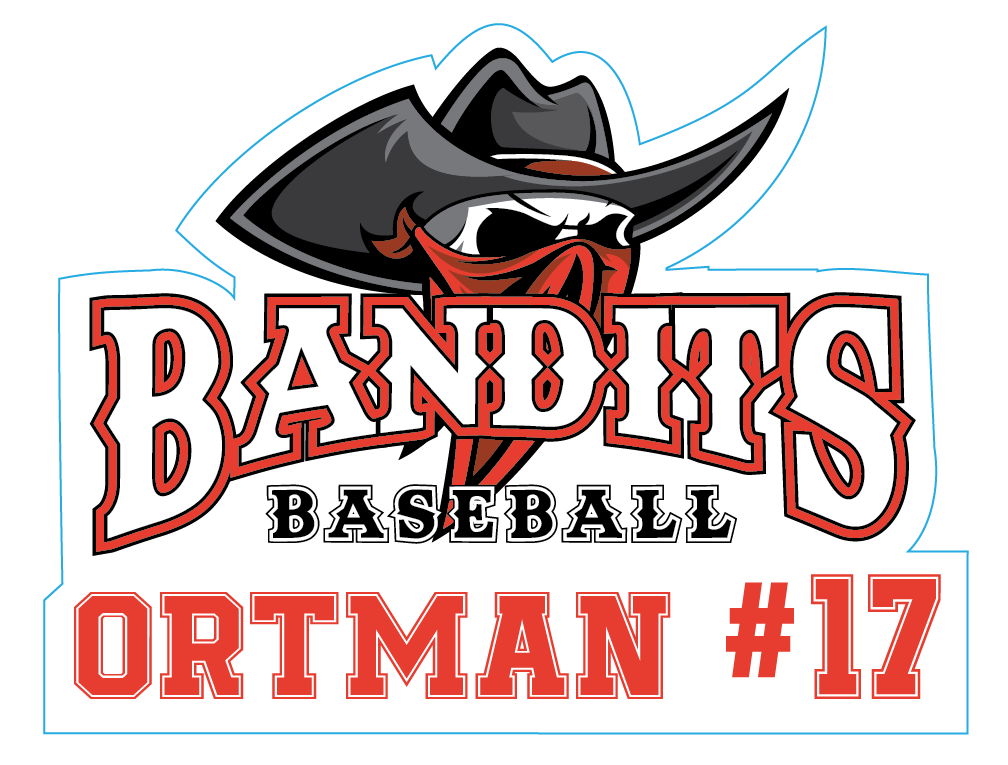 Window Decal_(1 piece) - Player Name & #