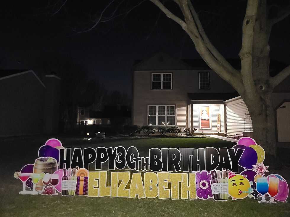 Thumbnail: BIRTHDAY - 1-DAY Lawn Party Rental
